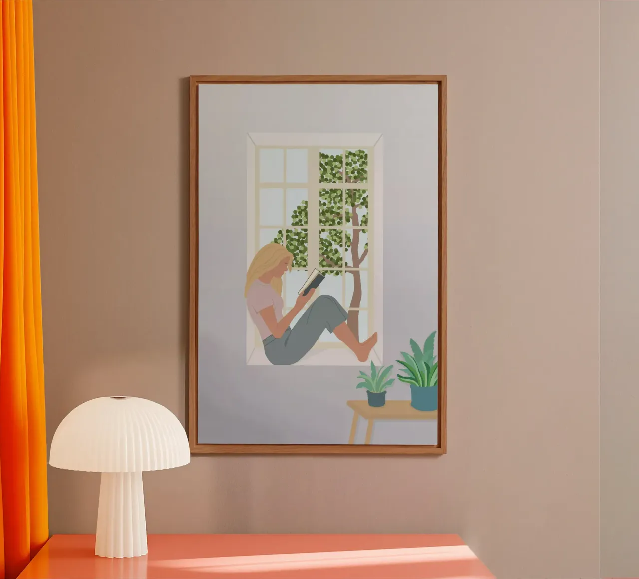 pause lecture femme alluminio dibond da alexiableu