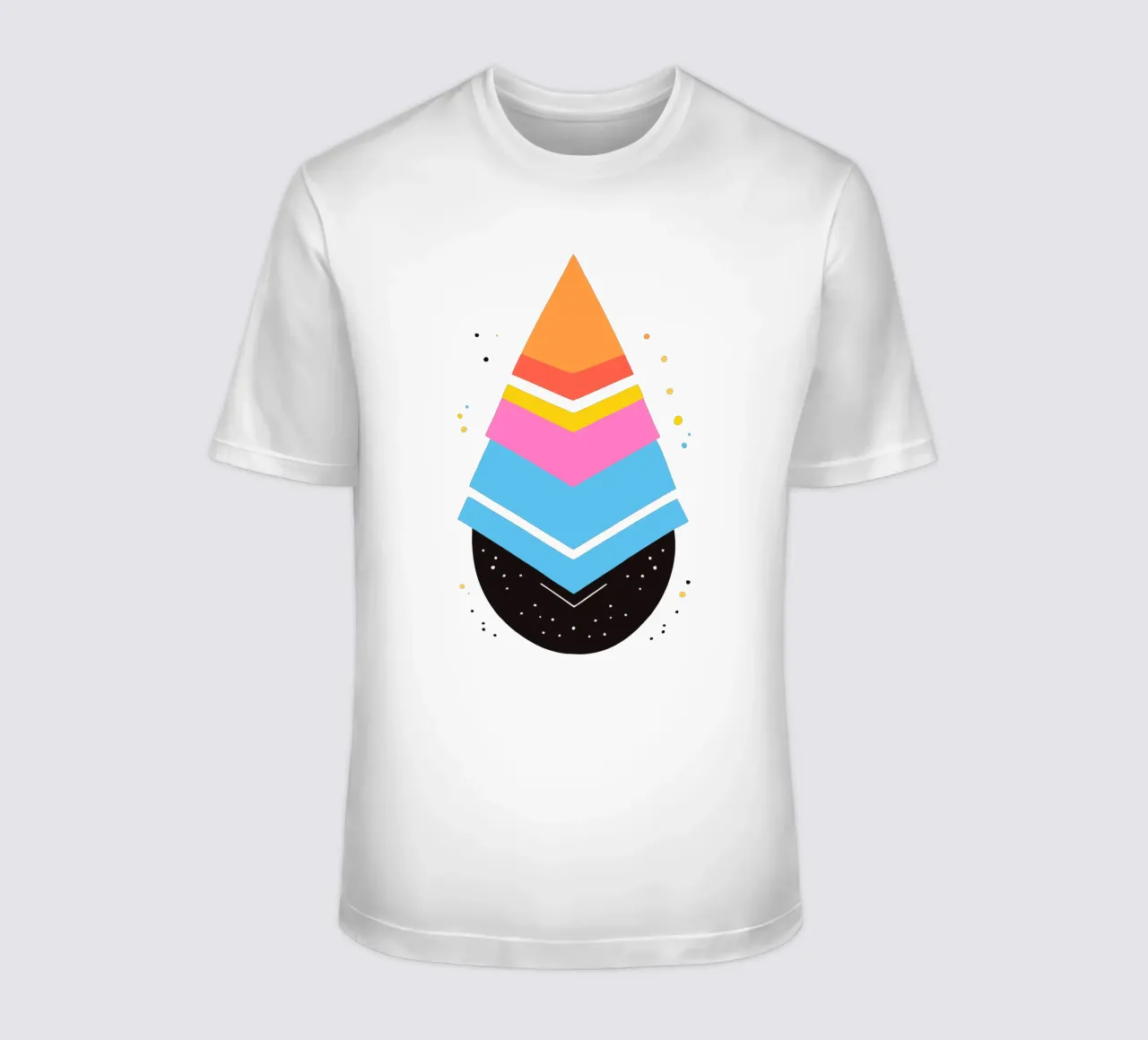 forme geometriche t-shirt da artdesign1985