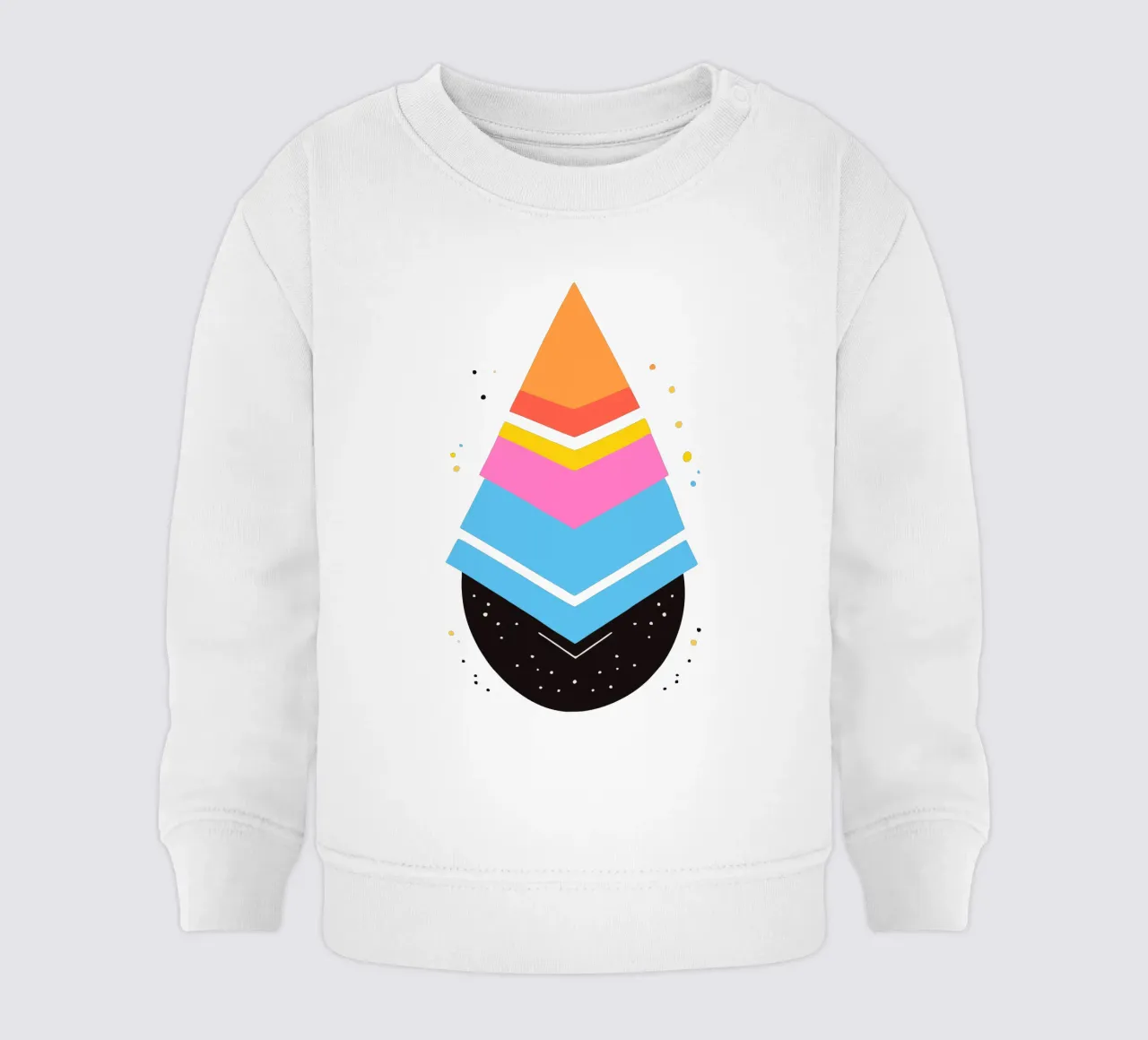 forme geometriche felpa neonato da artdesign1985