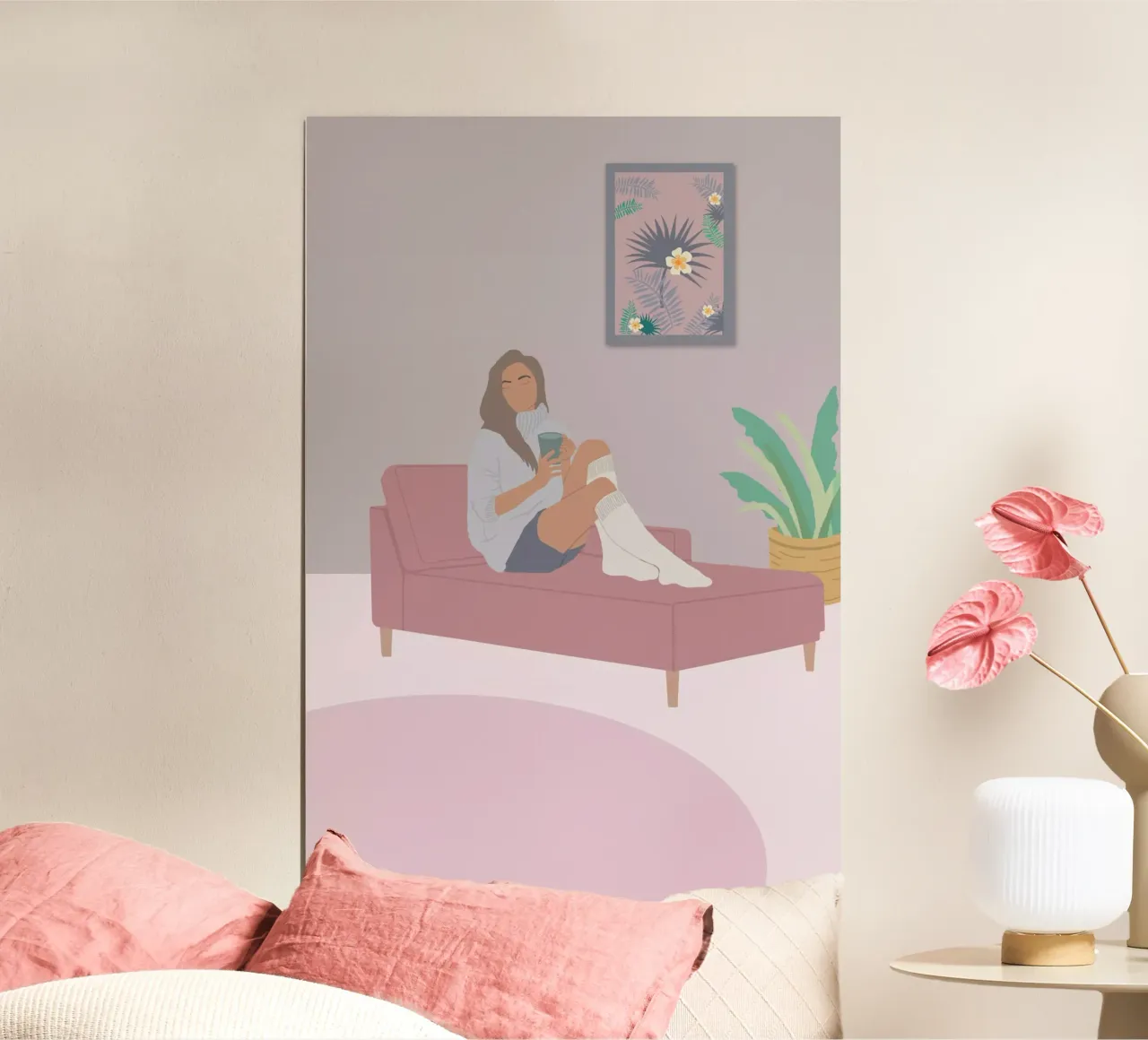 pause canapé poster da alexiableu