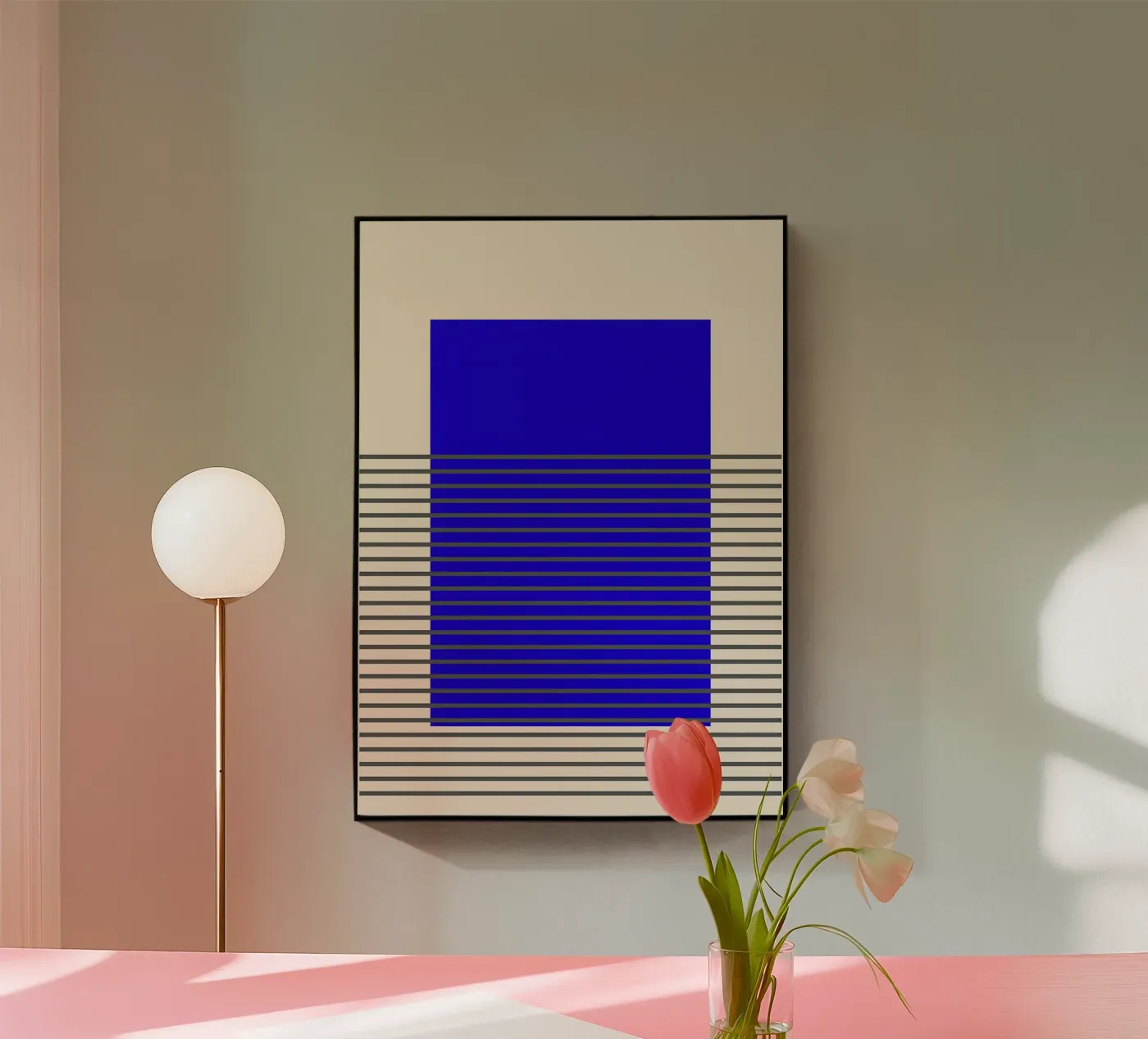 Kobaltonderzoek acryl van David