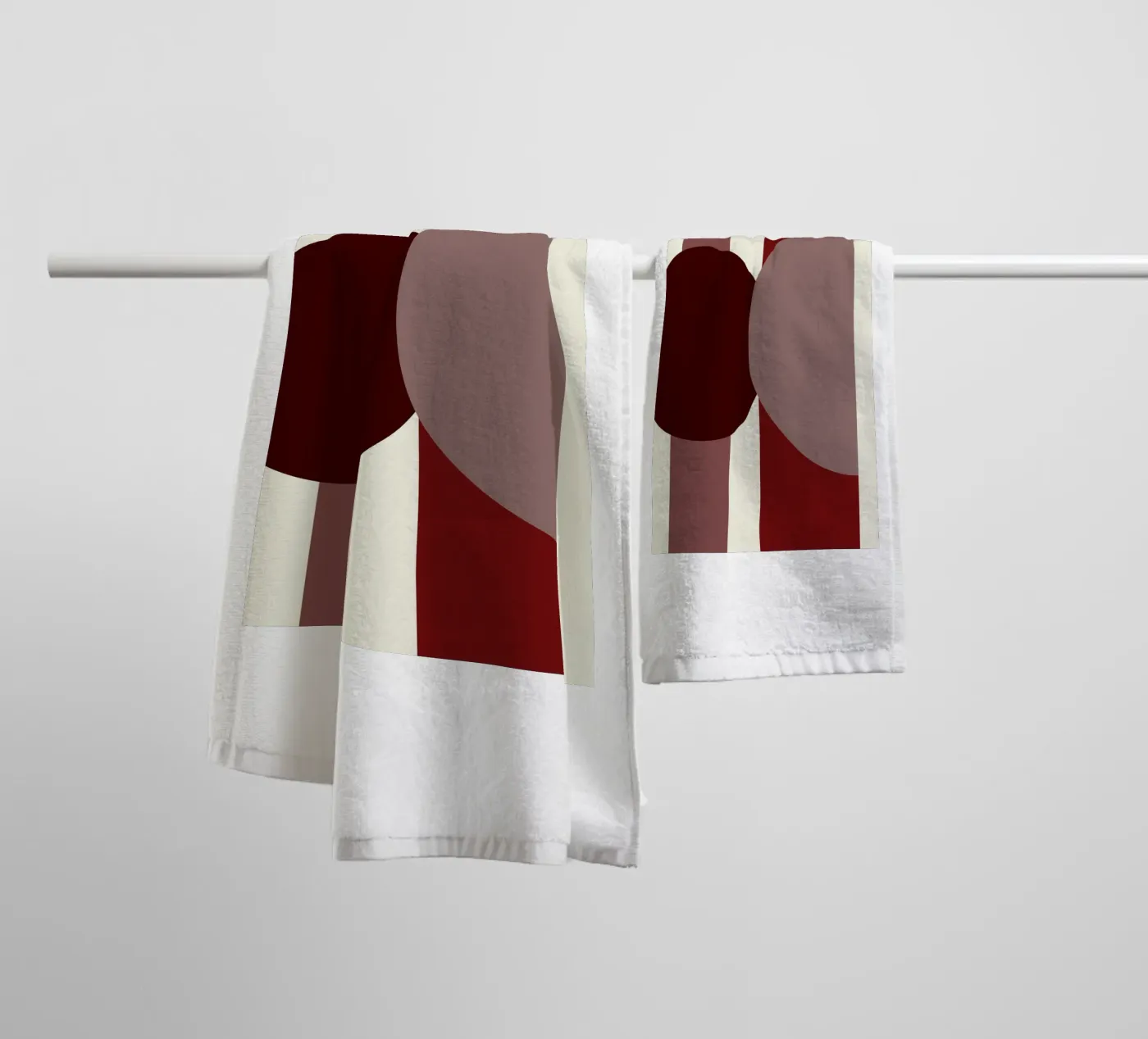 Vertical Axis towel by David