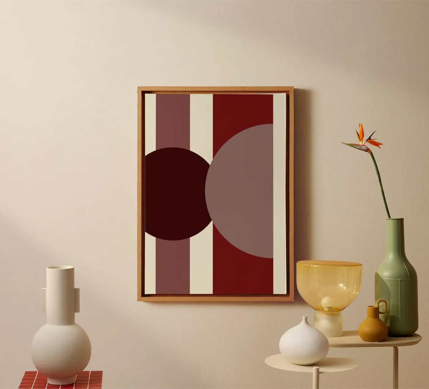 Vertical Axis canvas by David