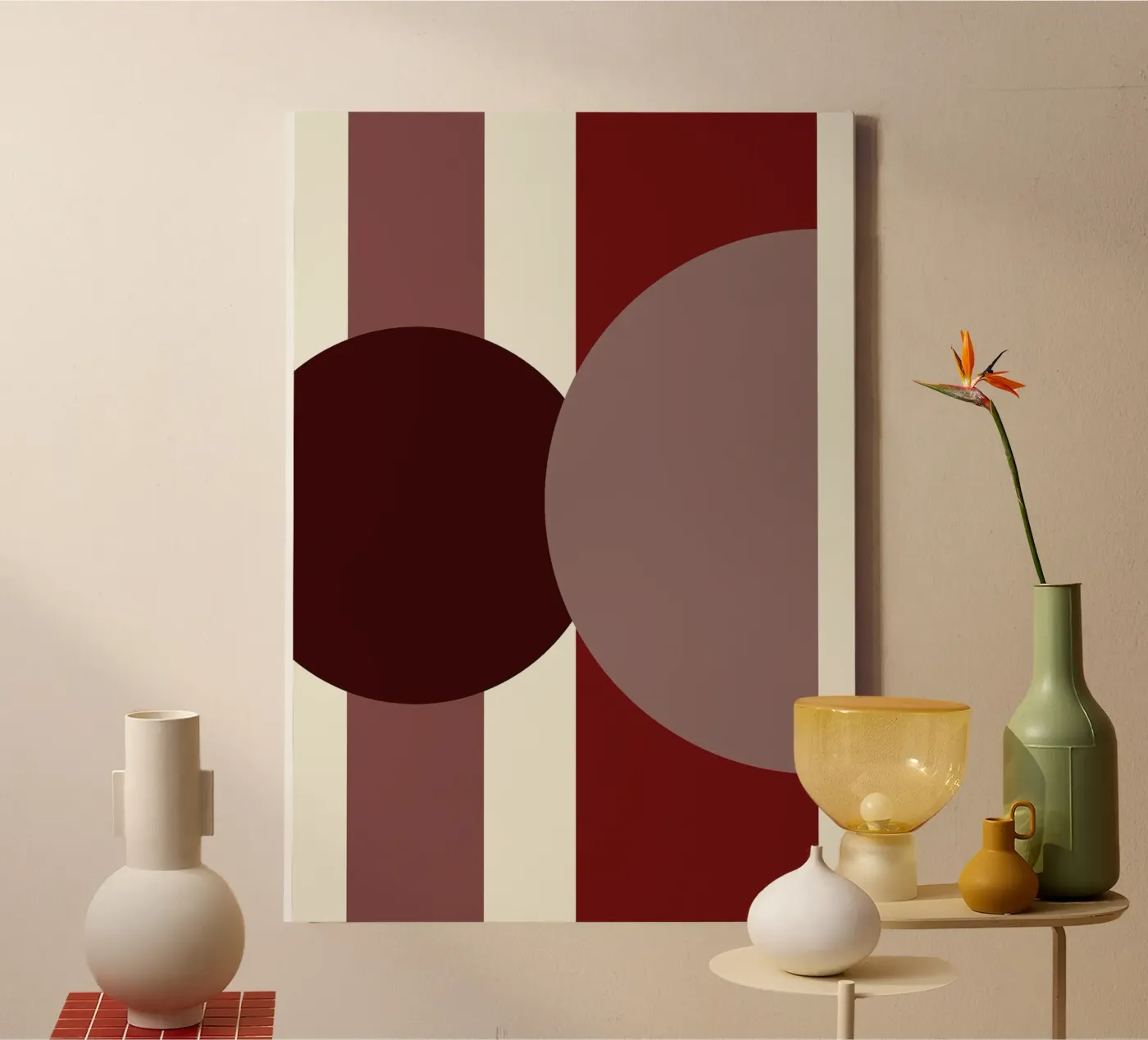 Vertical Axis canvas by David