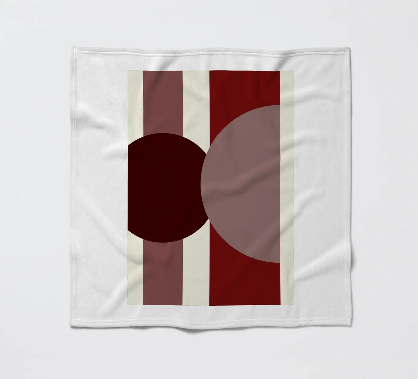 Vertical Axis fleece blanket by David
