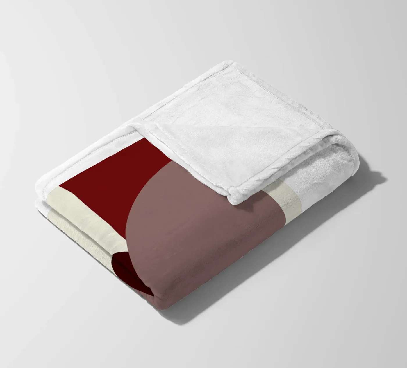 Vertical Axis fleece blanket by David