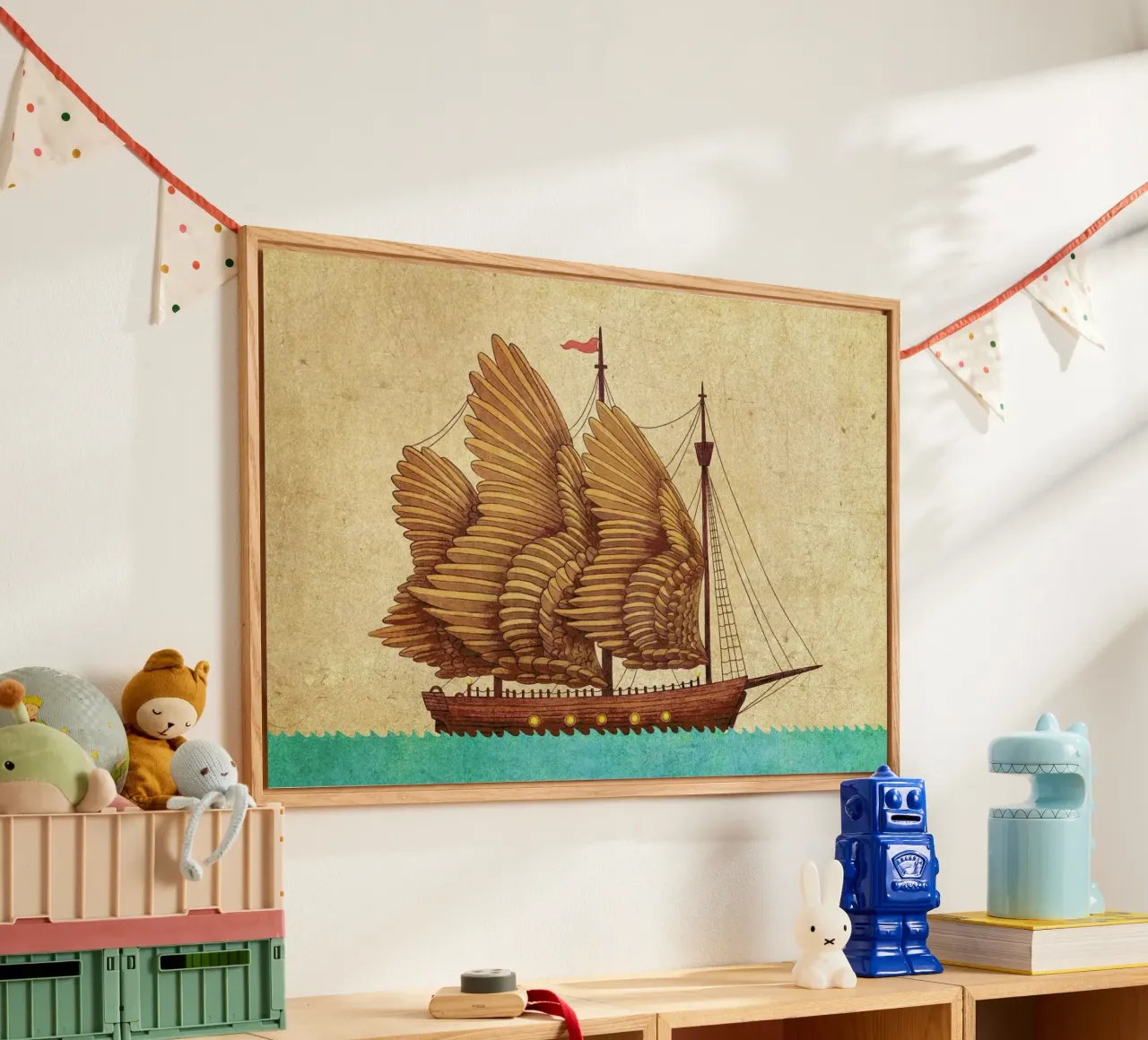 Winged Odyssey plexiglass da Terry Fan