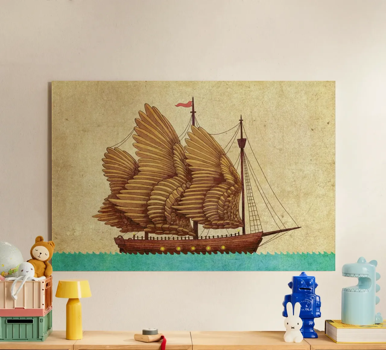 Winged Odyssey plexiglass da Terry Fan