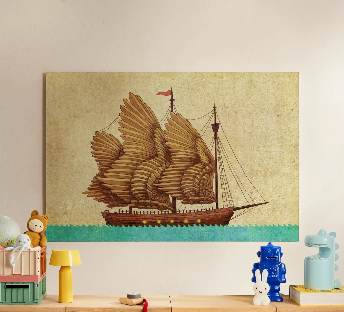 Winged Odyssey plexiglass da Terry Fan