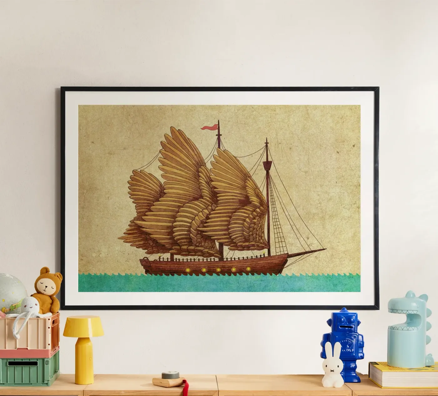 Winged Odyssey poster da Terry Fan