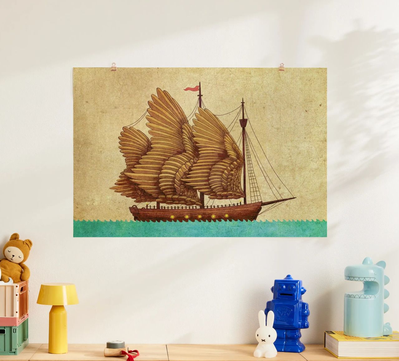 Winged Odyssey poster by Terry Fan