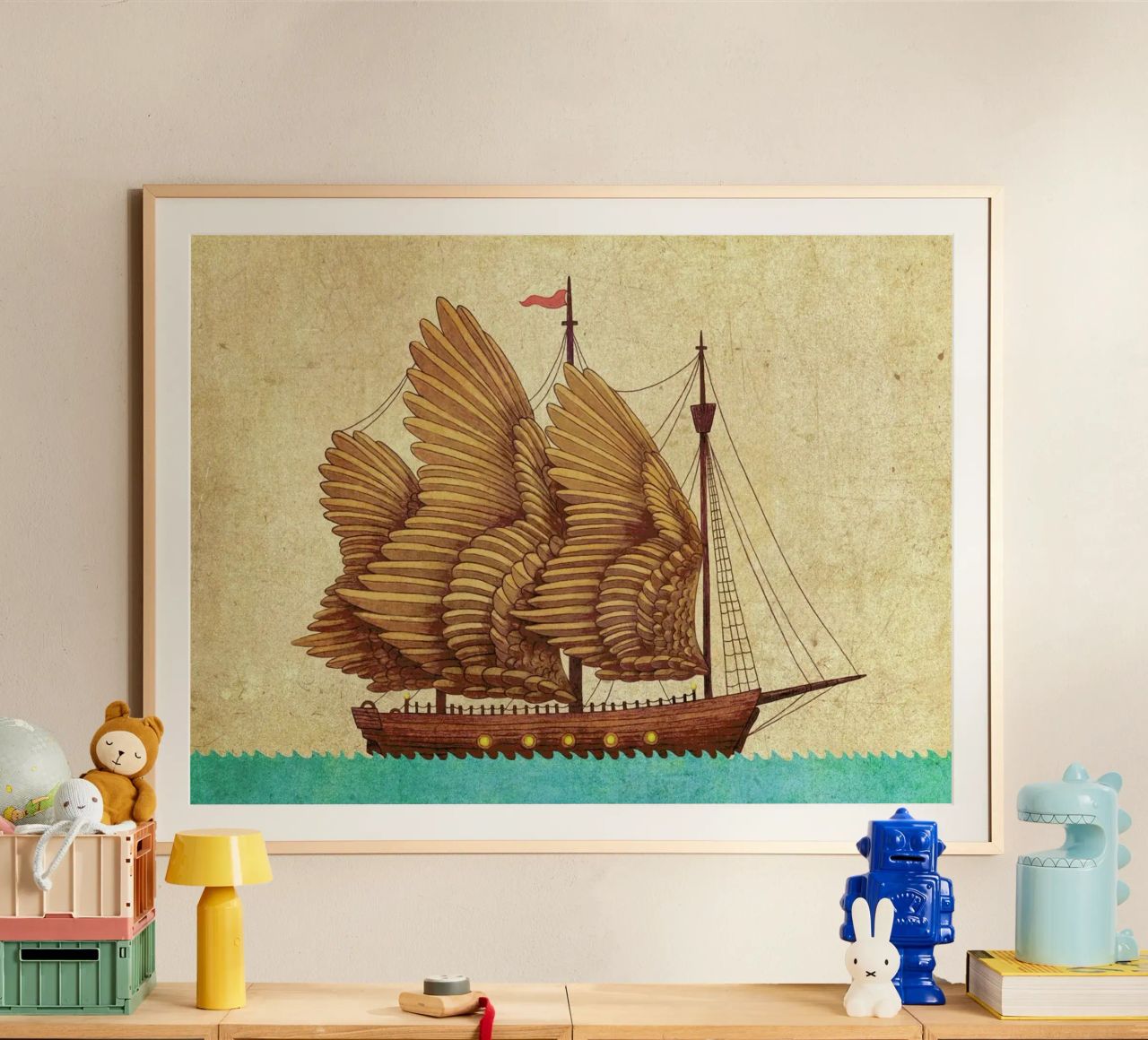 Winged Odyssey poster by Terry Fan