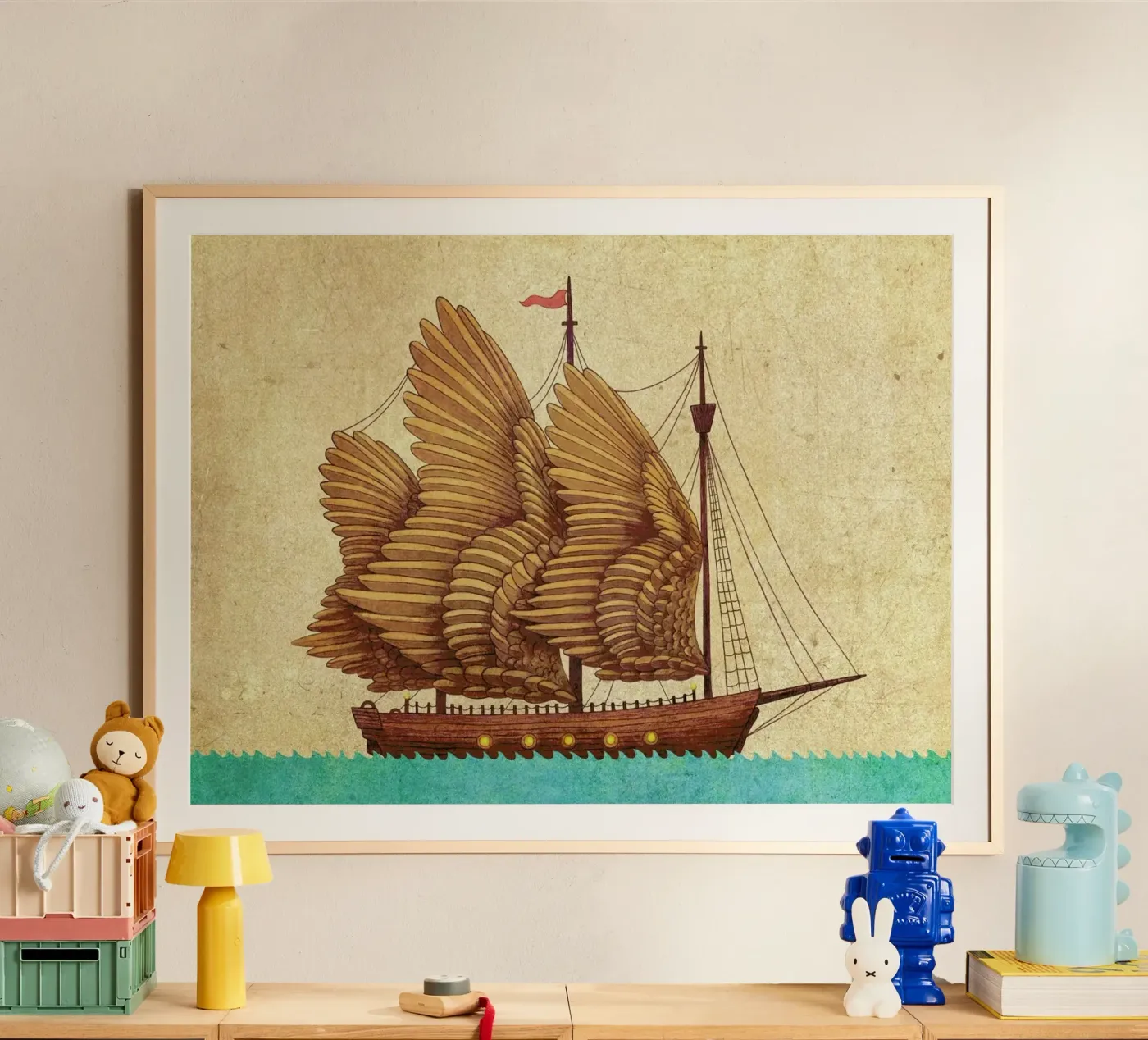 Winged Odyssey poster da Terry Fan
