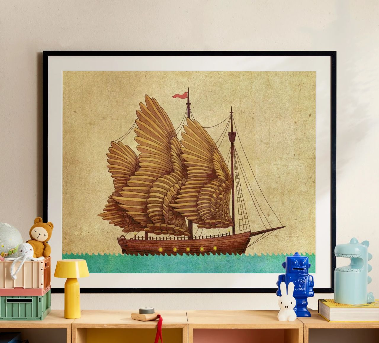 Winged Odyssey poster by Terry Fan