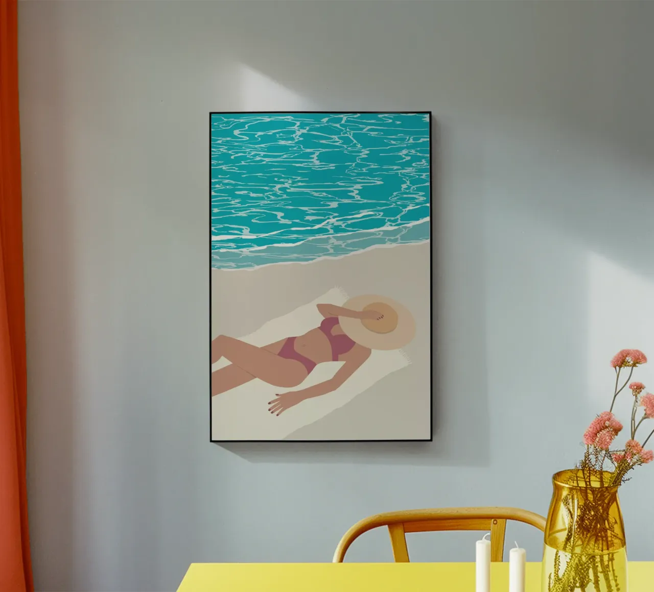 bronzette au soleil plexiglass da alexiableu