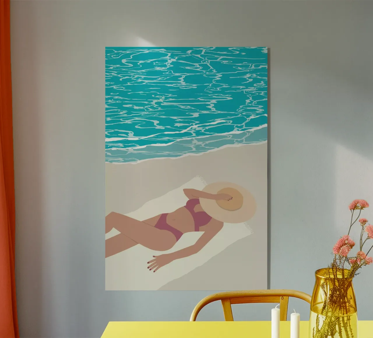 bronzette au soleil plexiglass da alexiableu