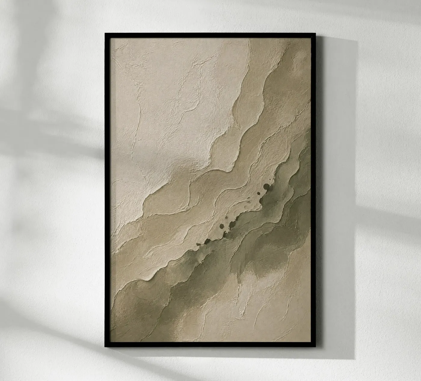 Aardverschuiving poster van Katalier(Minimalism)