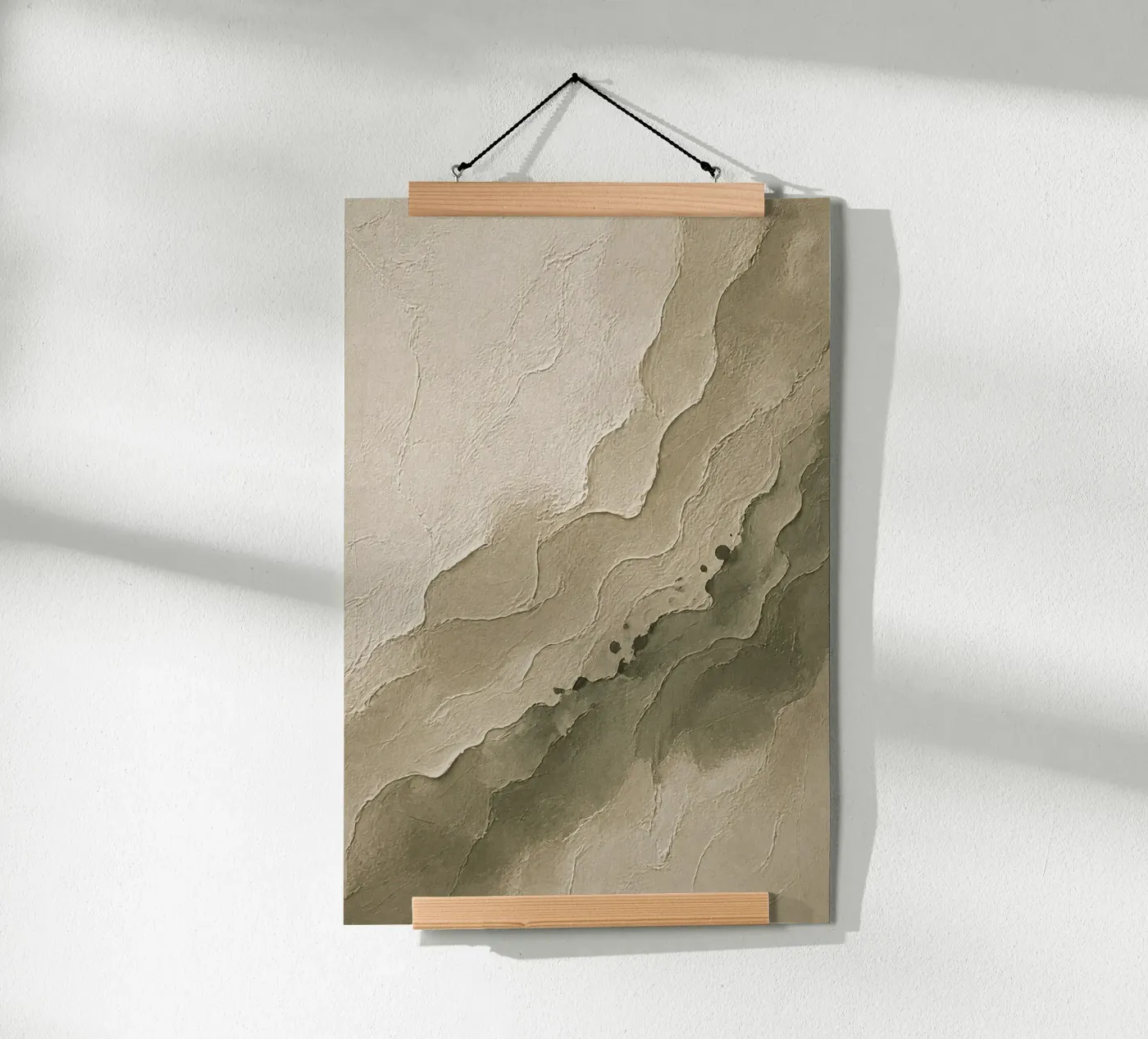Aardverschuiving poster van Katalier(Minimalism)