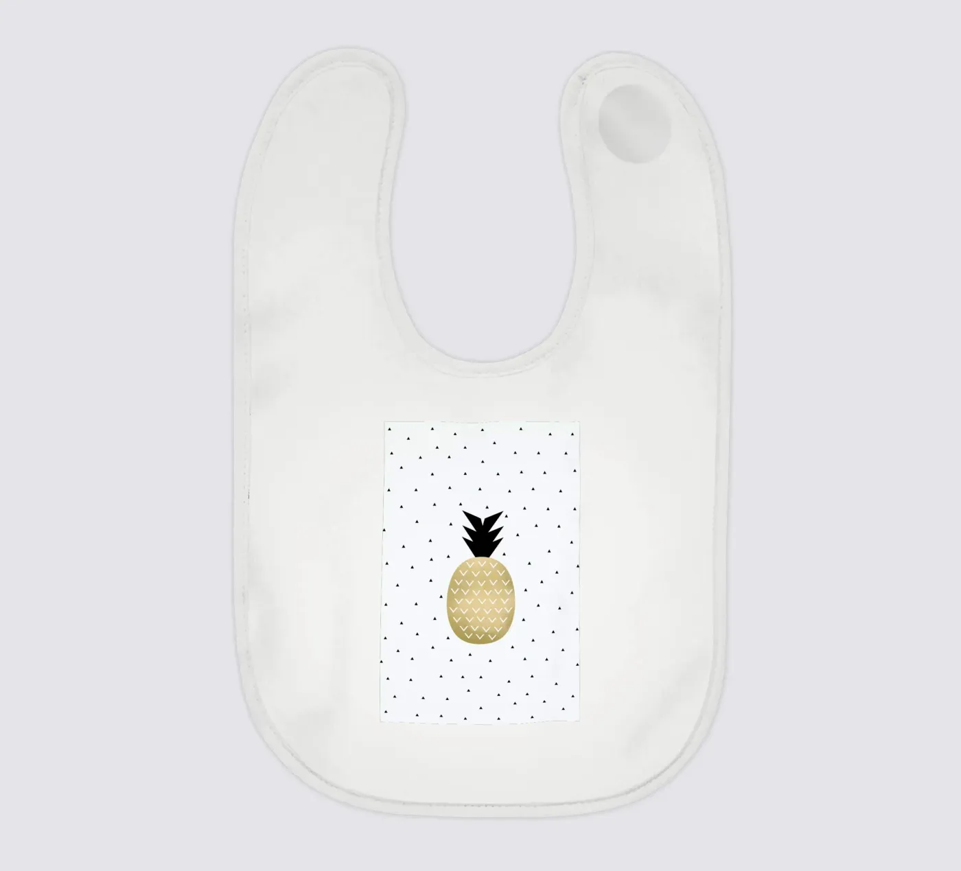 Golden Pineapple bavaglino da Elisabeth Fredriksson