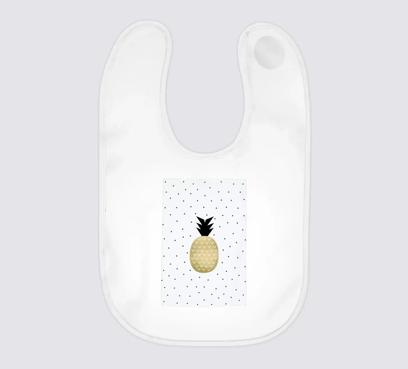 Golden Pineapple bavaglino da Elisabeth Fredriksson