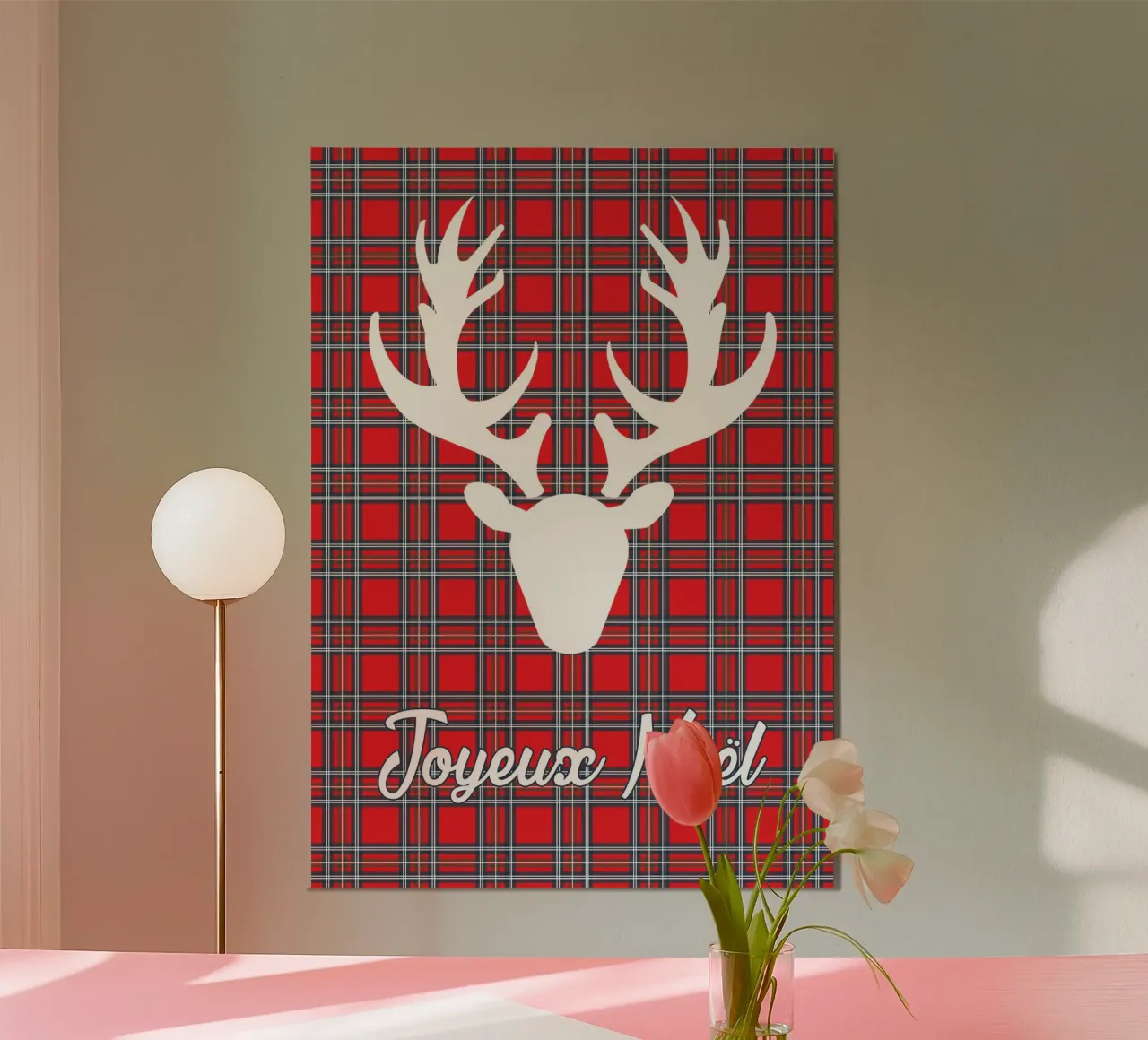 cerf, joyeux noël carta hahnemühle da alexiableu