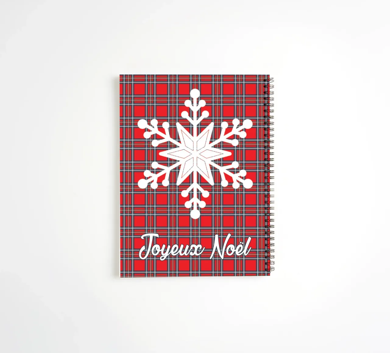 Flocon, joyeux noël diario ad anelli da alexiableu