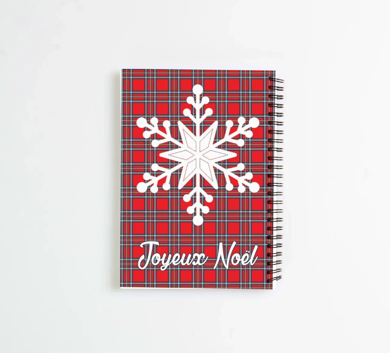 Flocon, joyeux noël diario ad anelli da alexiableu