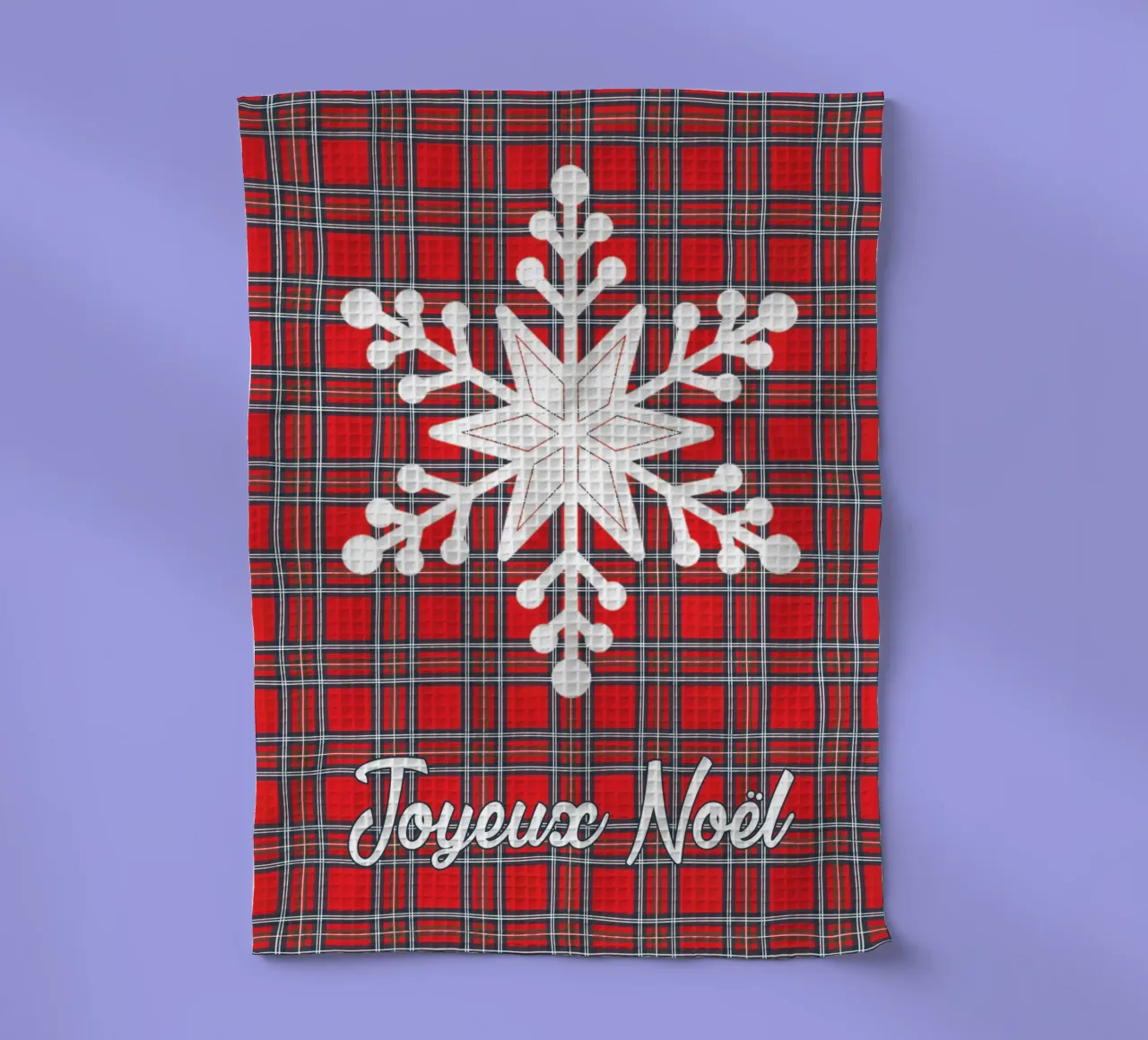 Flocon, joyeux noël canovaccio da cucina da alexiableu