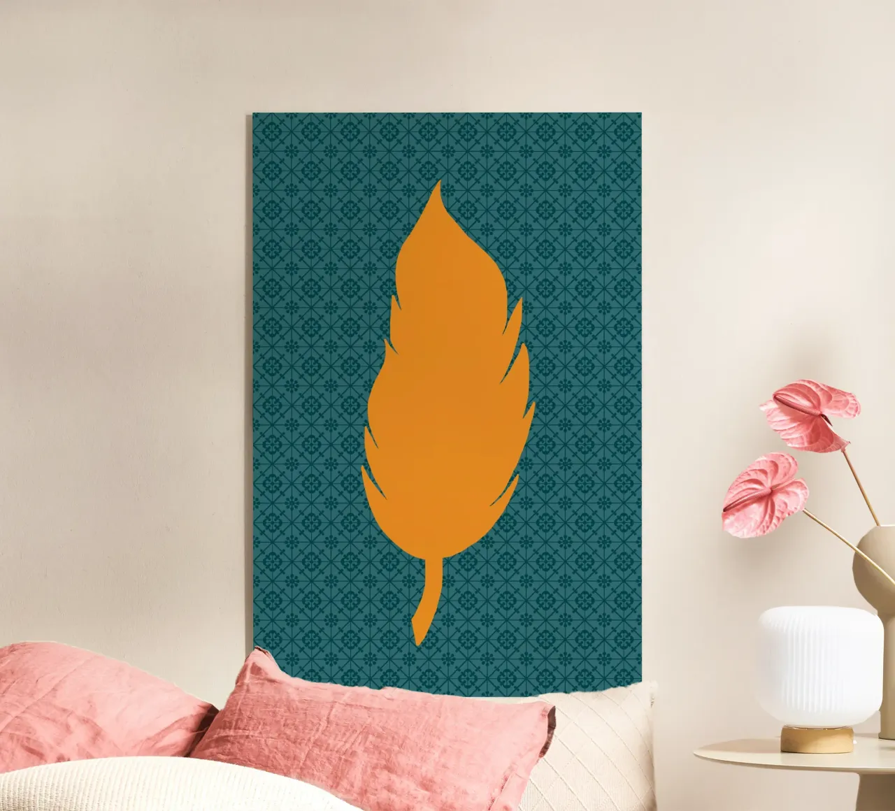 plume jaune plexiglass da alexiableu