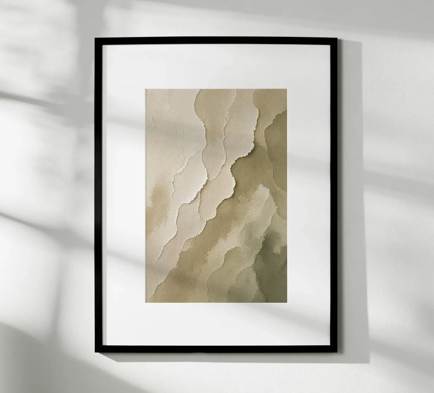 Desert Flow poster van Katalier(Minimalism)