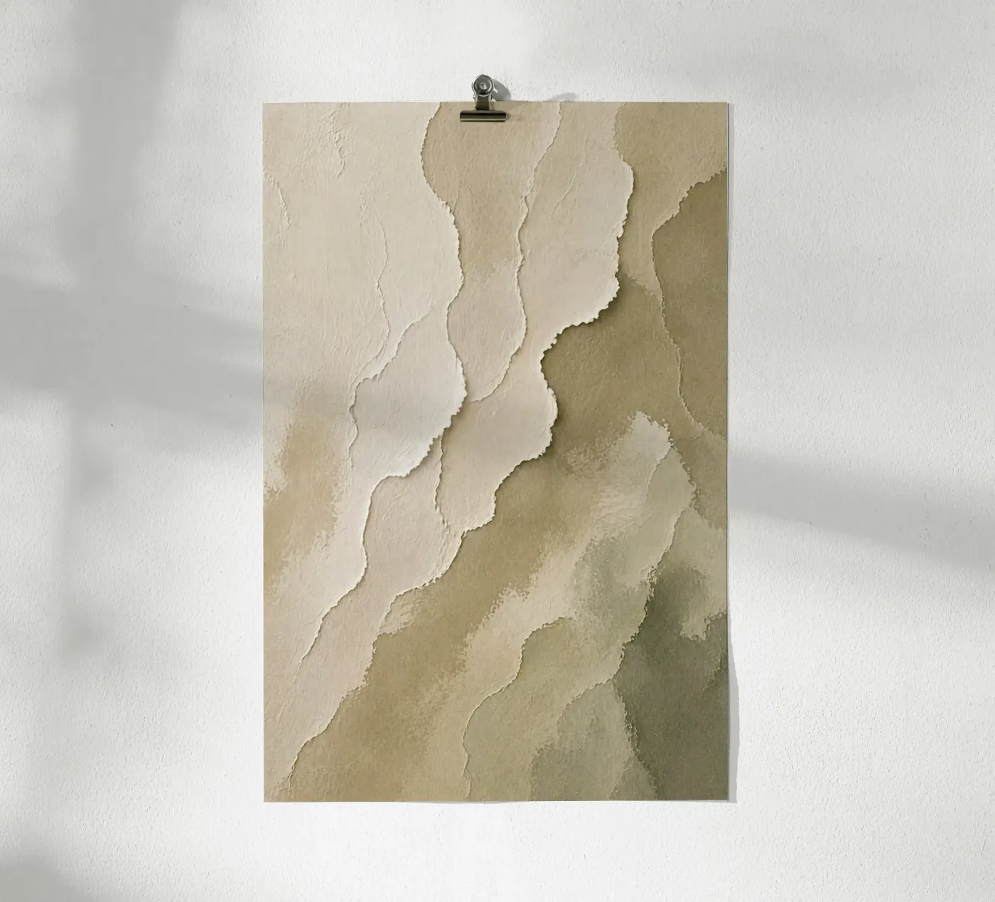Desert Flow poster van Katalier(Minimalism)