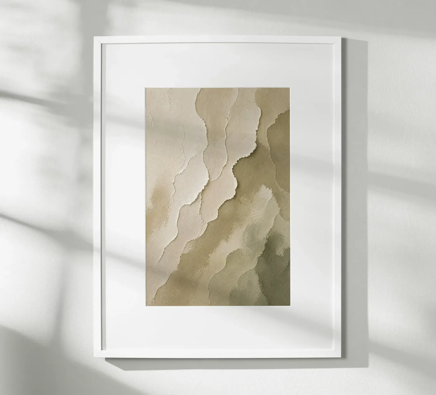 Desert Flow poster van Katalier(Minimalism)
