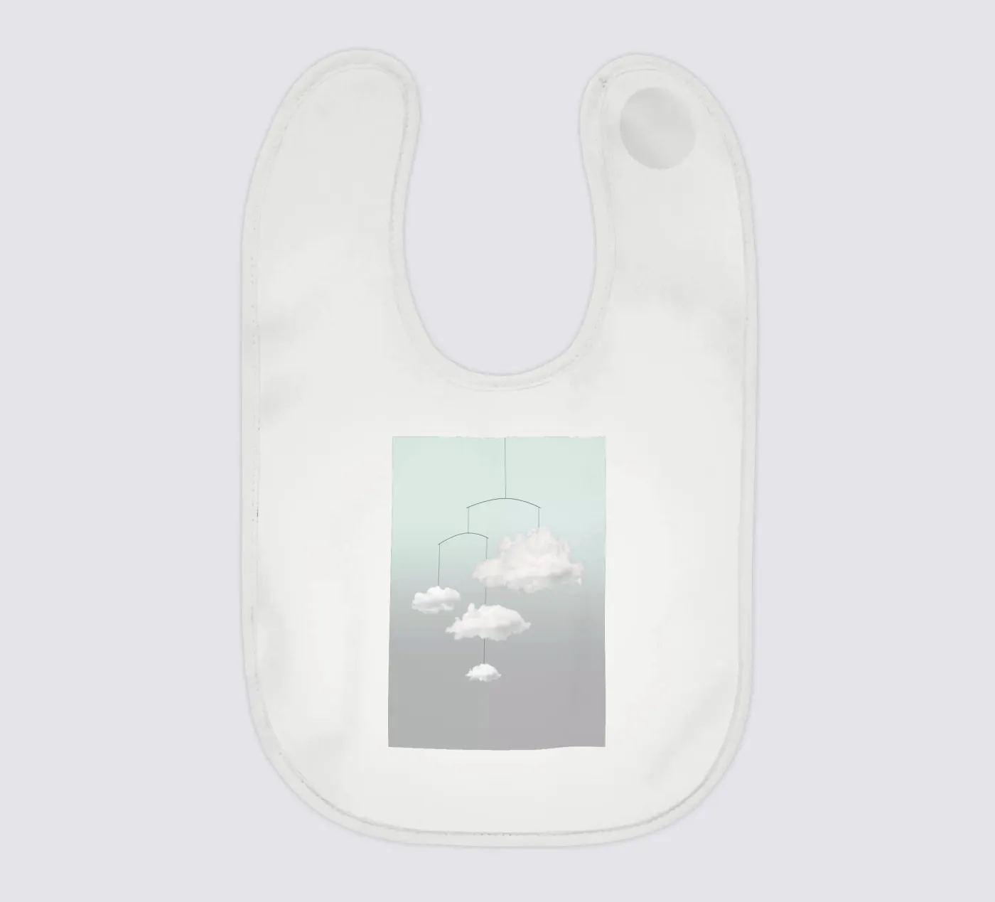 Wolkenmobile Babylätzchen von Amy & Kurt