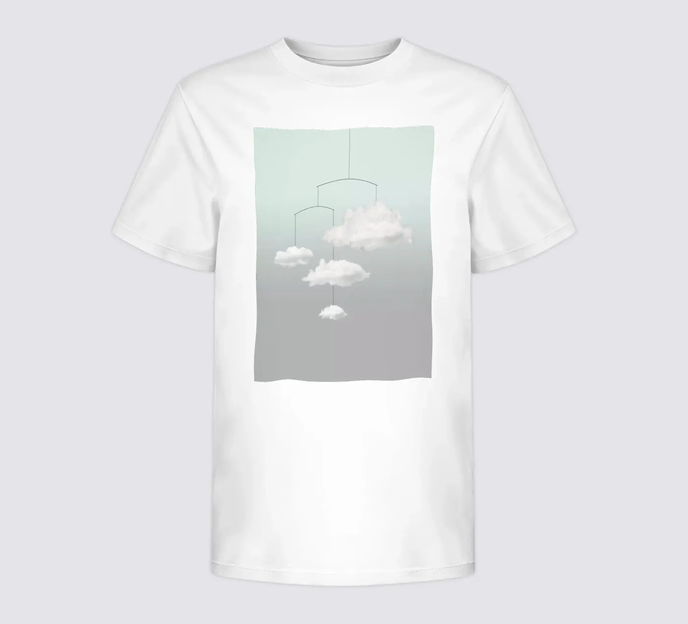 Mobiele cloud kinder t-shirt van Amy & Kurt