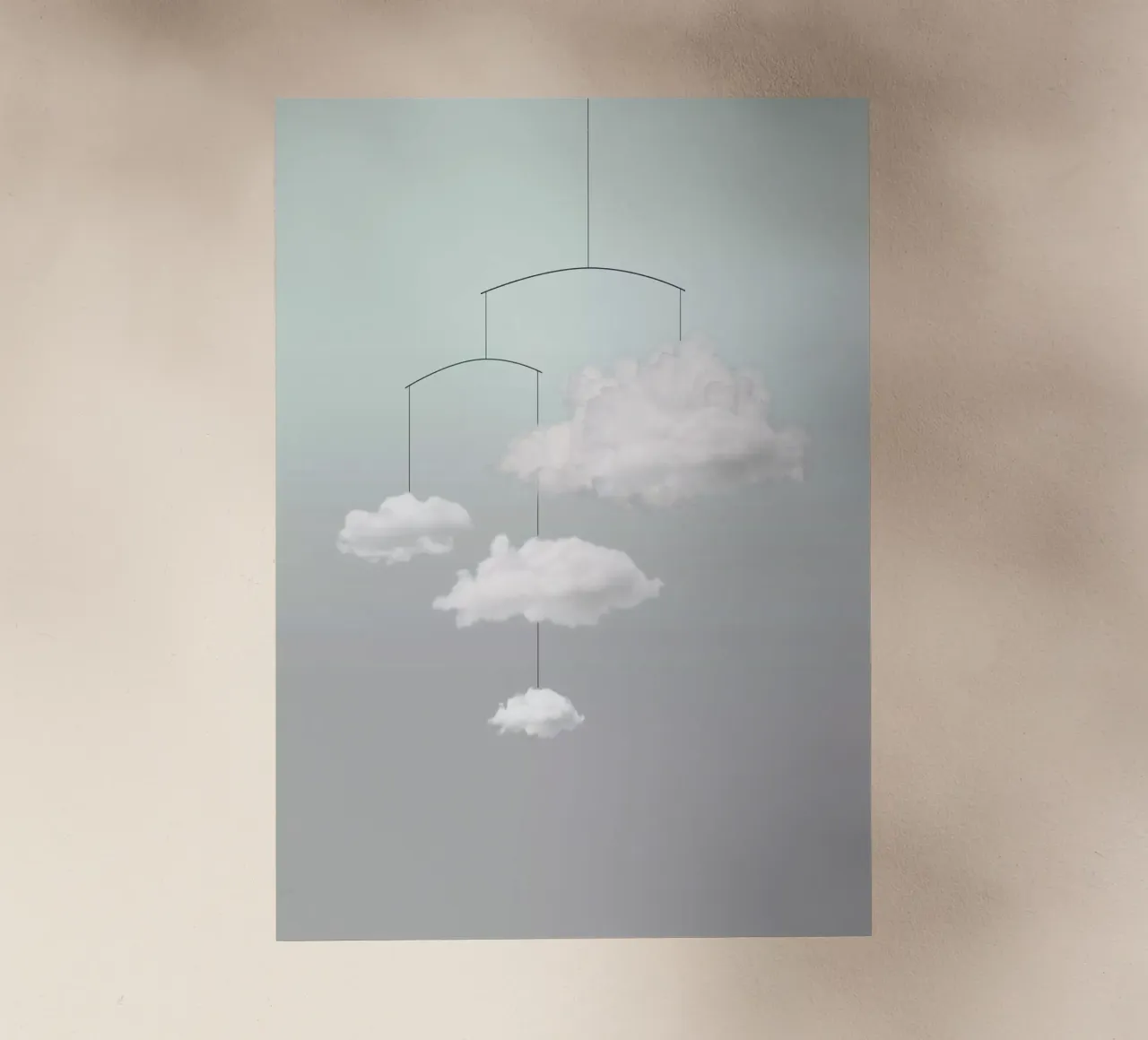 Cloud mobile pellicola backlit da Amy & Kurt