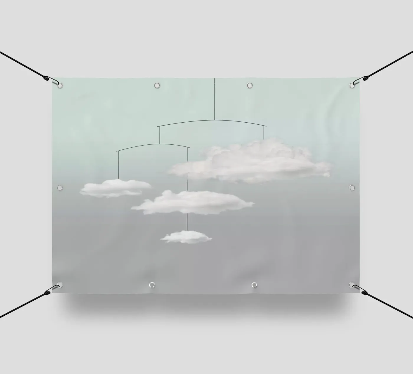Cloud mobile telo in pvc da Amy & Kurt