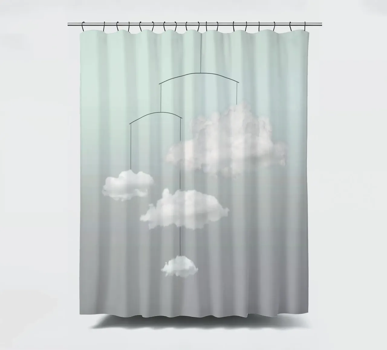 Cloud mobile tenda da doccia da Amy & Kurt