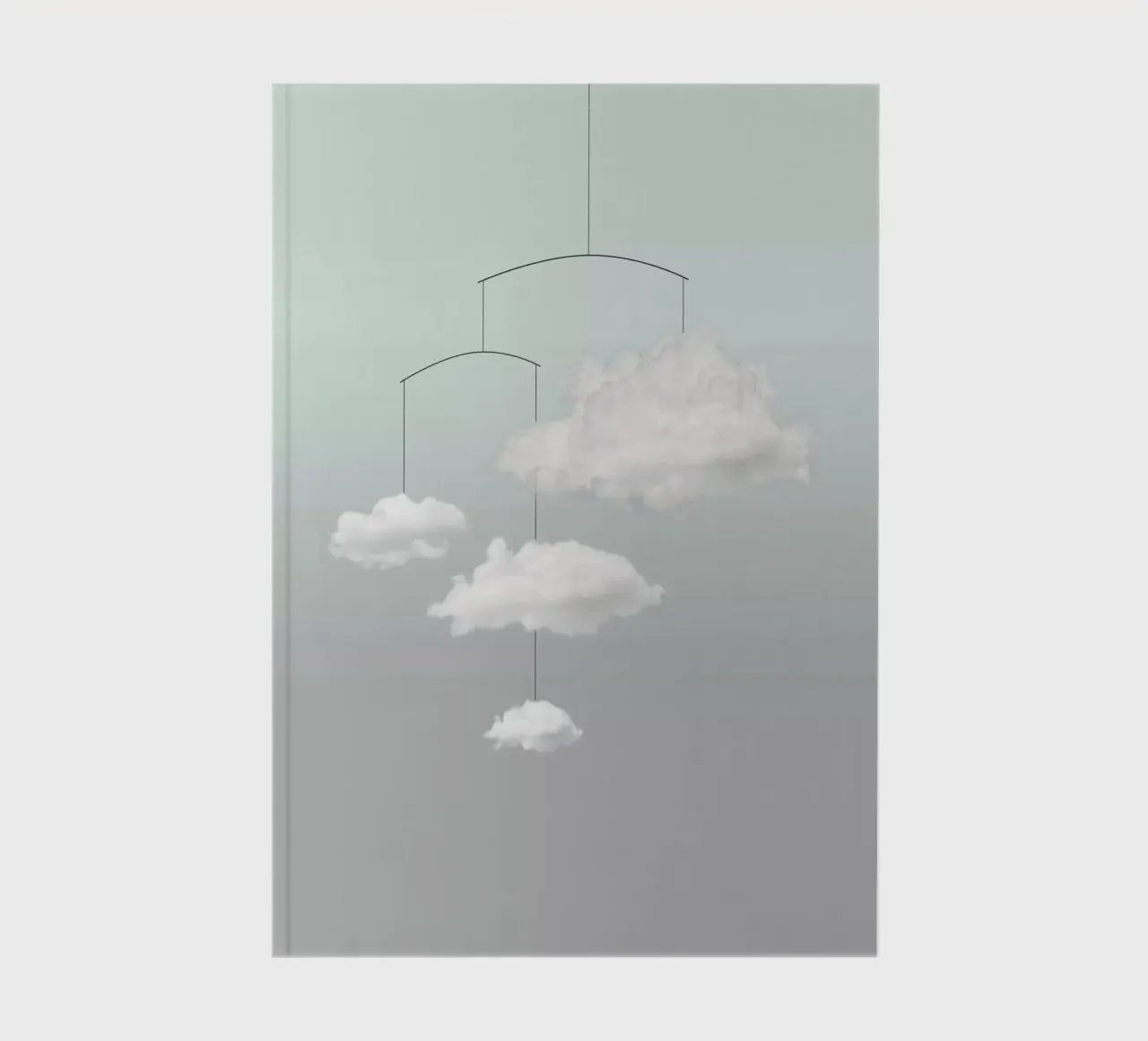 Cloud mobile notebook by Amy & Kurt