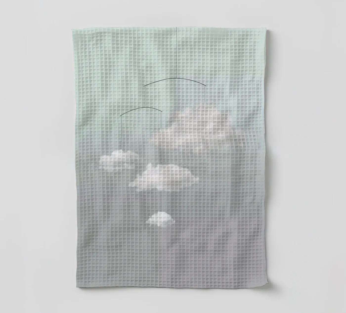 Mobile des nuages torchon de Amy & Kurt