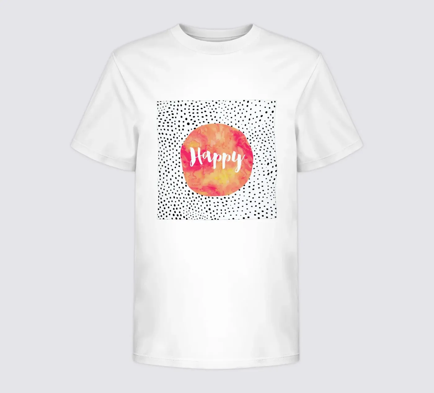 Happy t-shirt bambini da Elisabeth Fredriksson