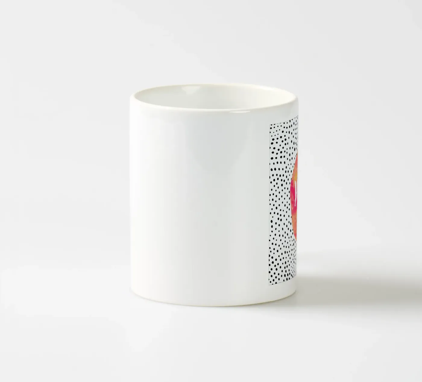 Happy ceramic mug by Elisabeth Fredriksson