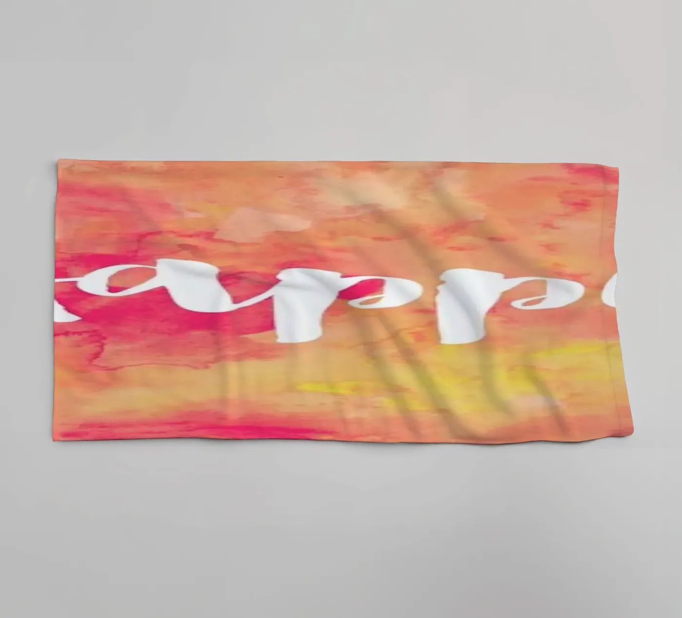 Happy badhanddoek van Elisabeth Fredriksson