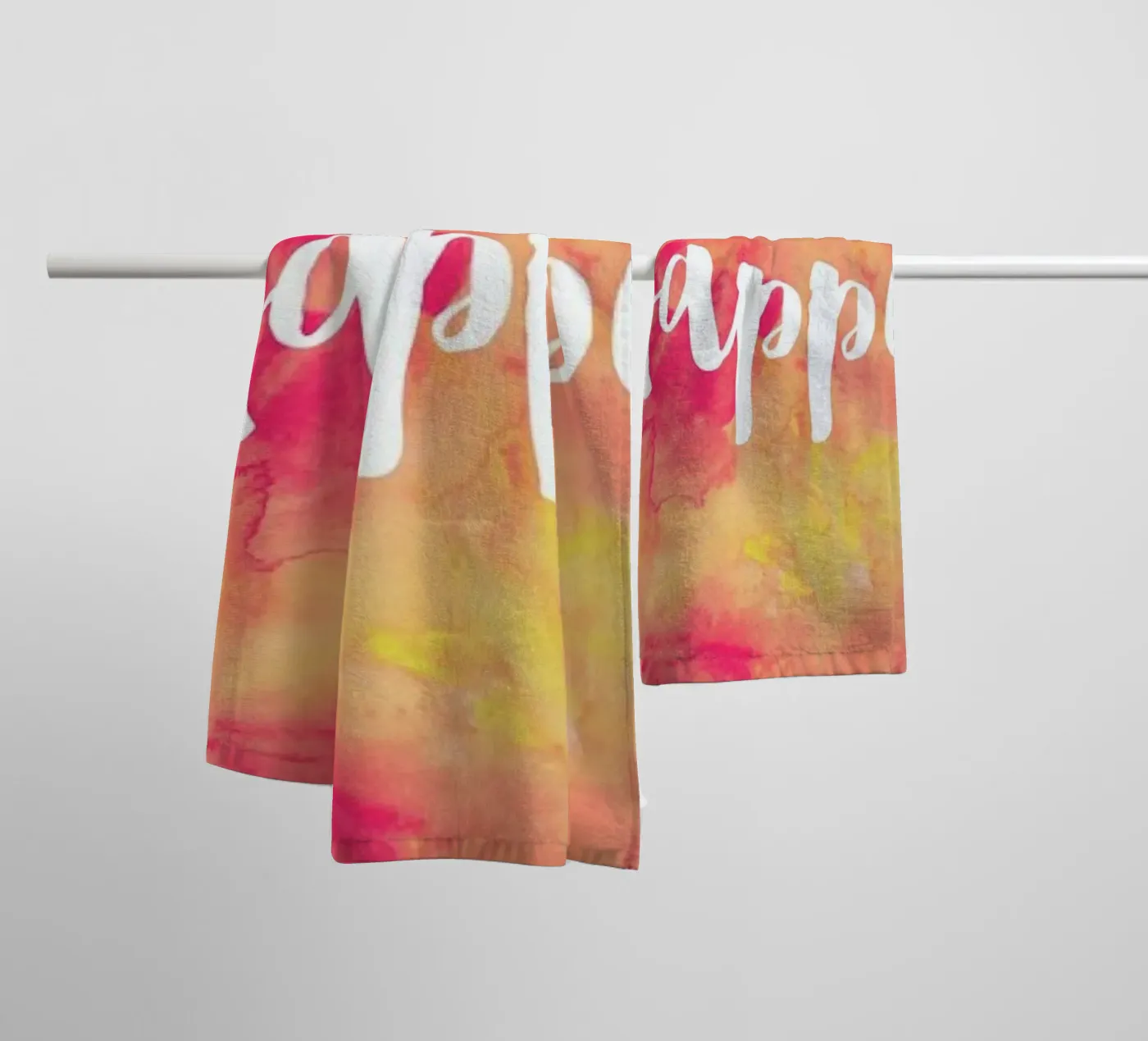 Happy badhanddoek van Elisabeth Fredriksson