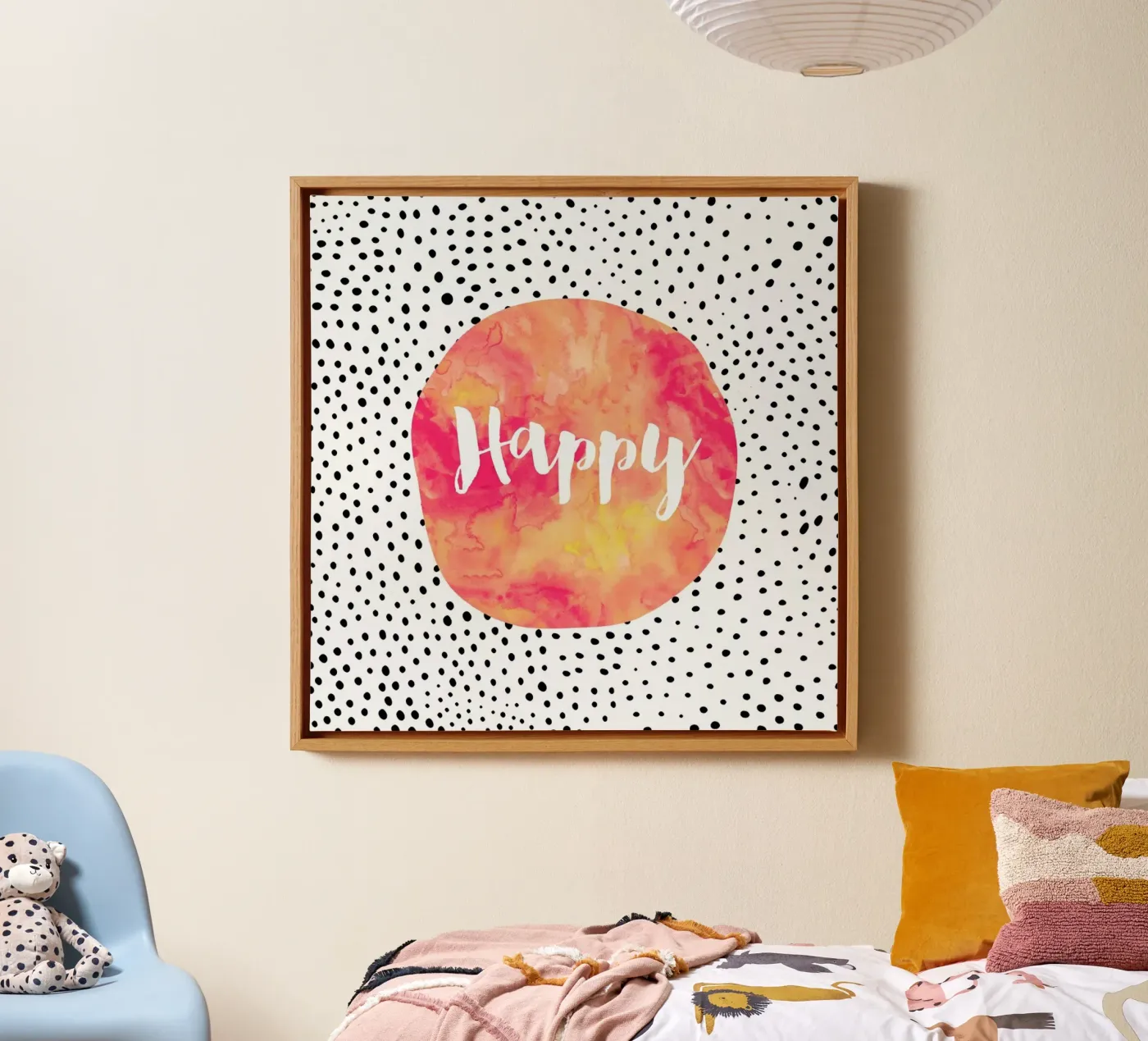 Happy canvas by Elisabeth Fredriksson