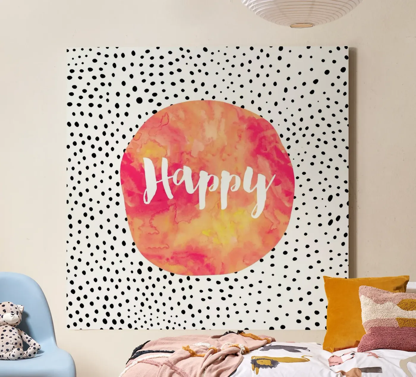 Happy canvas by Elisabeth Fredriksson