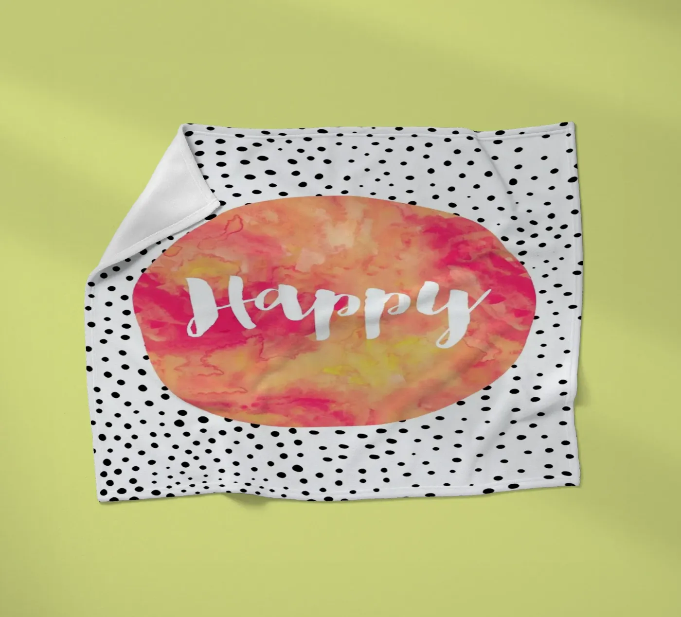 Happy Fleecedecke von Elisabeth Fredriksson