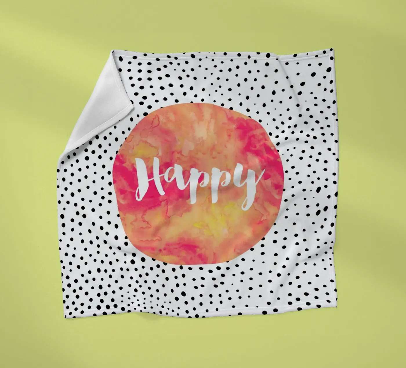 Happy Fleecedecke von Elisabeth Fredriksson