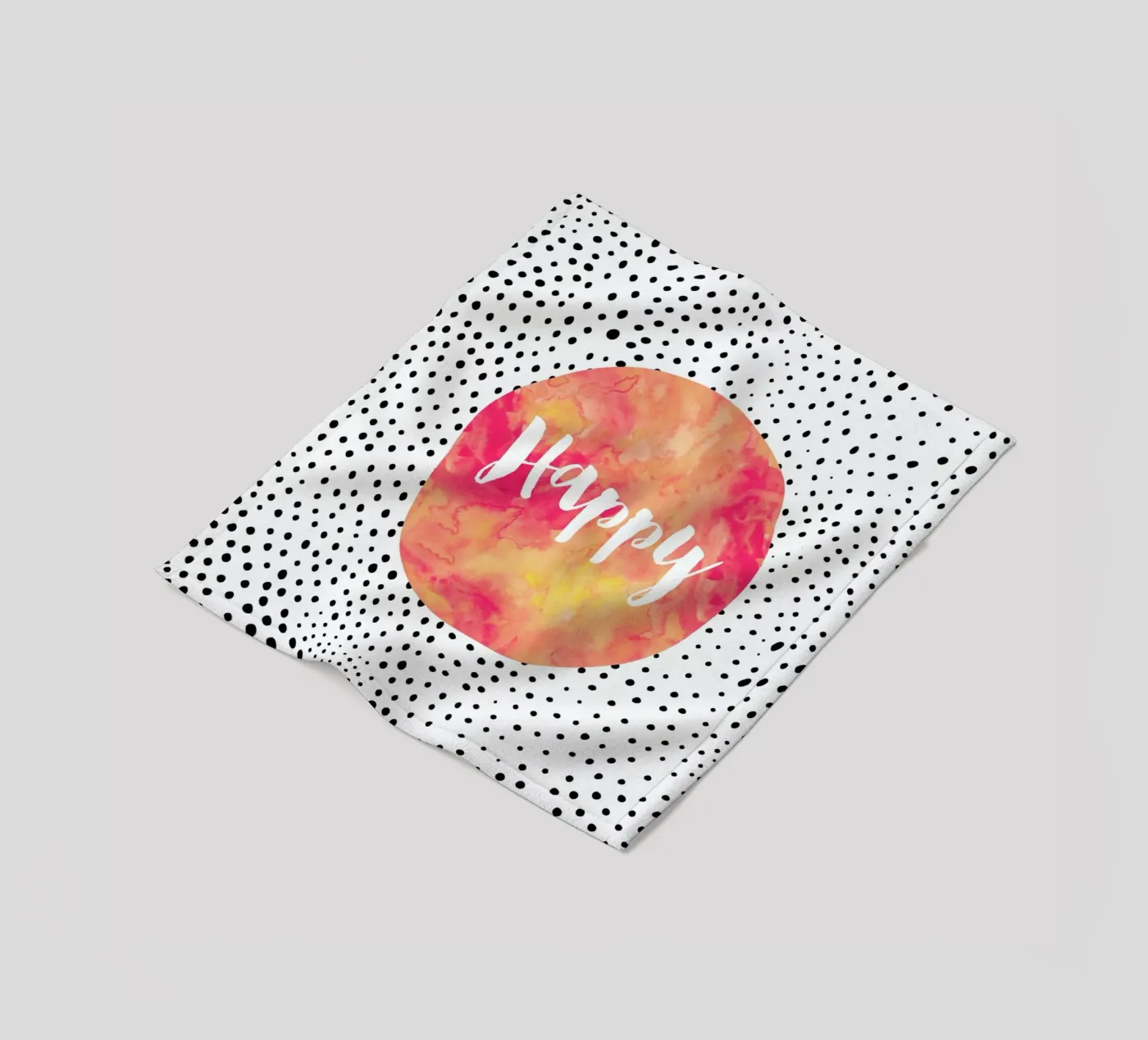 Happy Fleecedecke von Elisabeth Fredriksson