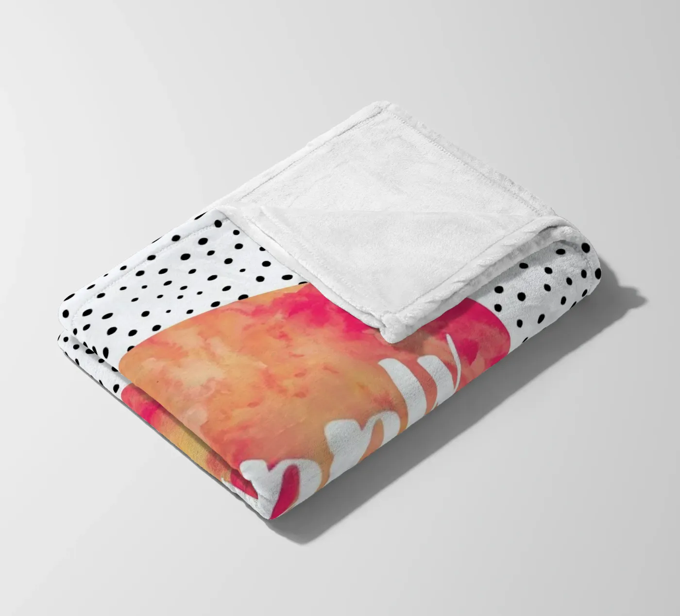 Happy Fleecedecke von Elisabeth Fredriksson