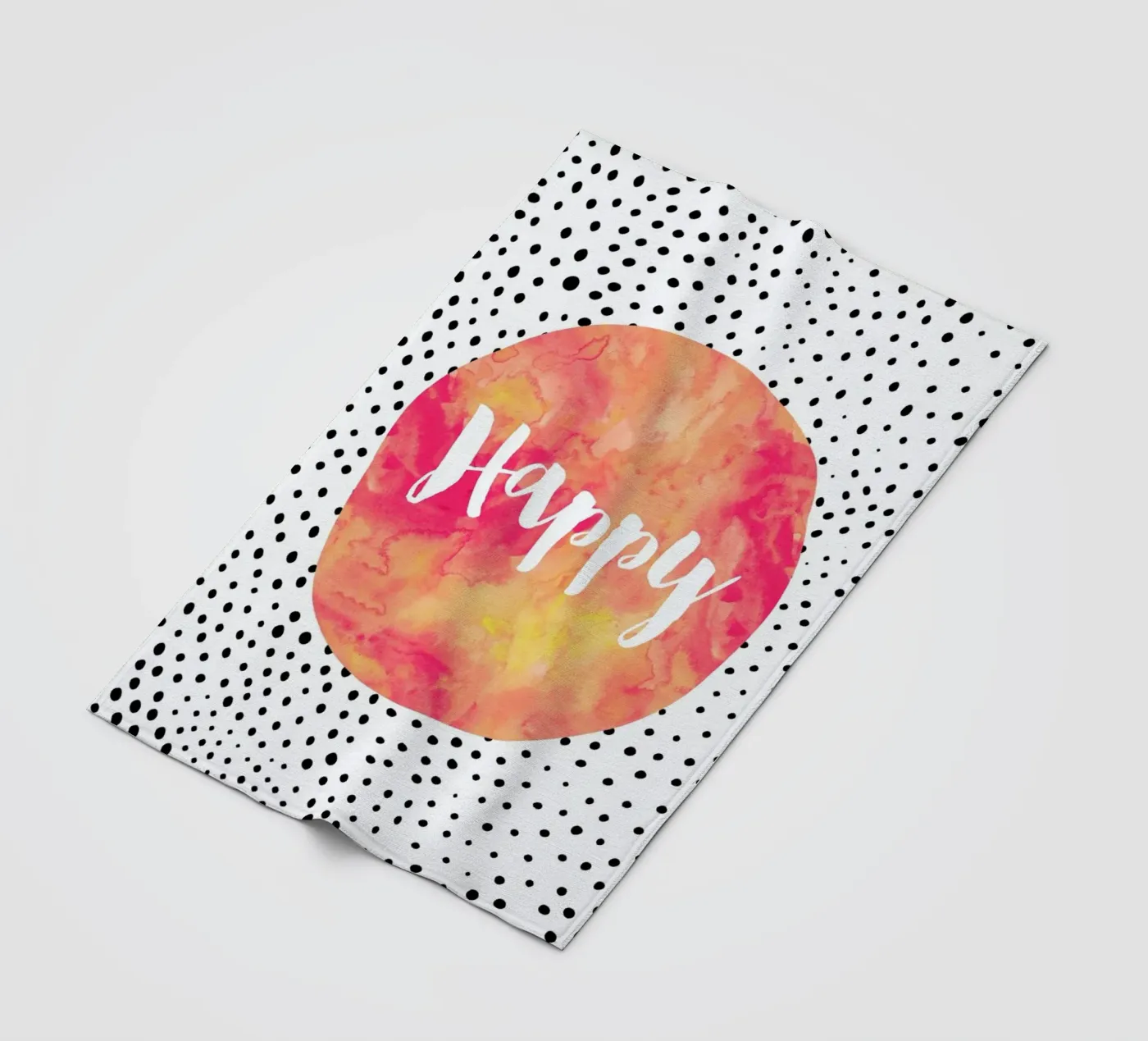 Happy Fleecedecke von Elisabeth Fredriksson